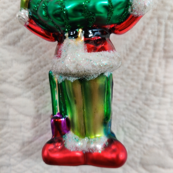 Dr Seuss How The Grinch Stole Christmas Treasures Ornament Rare 2004 Glass Boxed - Picture 3 of 10